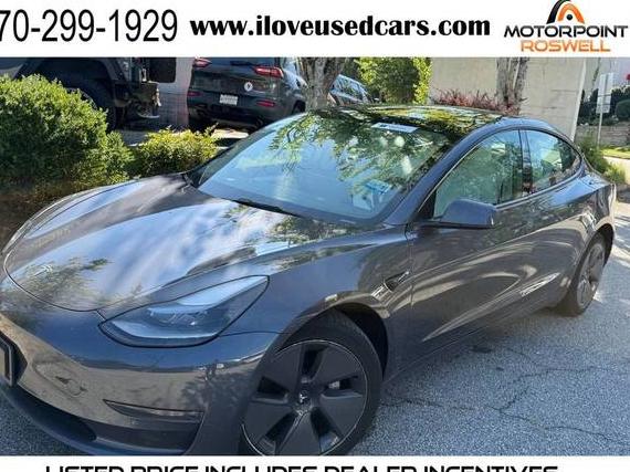 TESLA MODEL 3 2022 5YJ3E1EB2NF337504 image